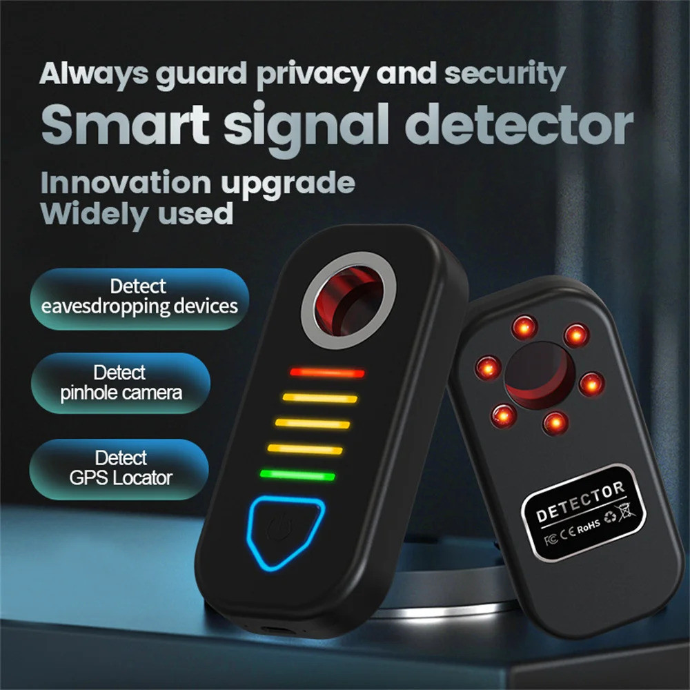 RF Signal Hidden Camera Detector Anti Spy Pinhole Camara Magnetic GPS ...