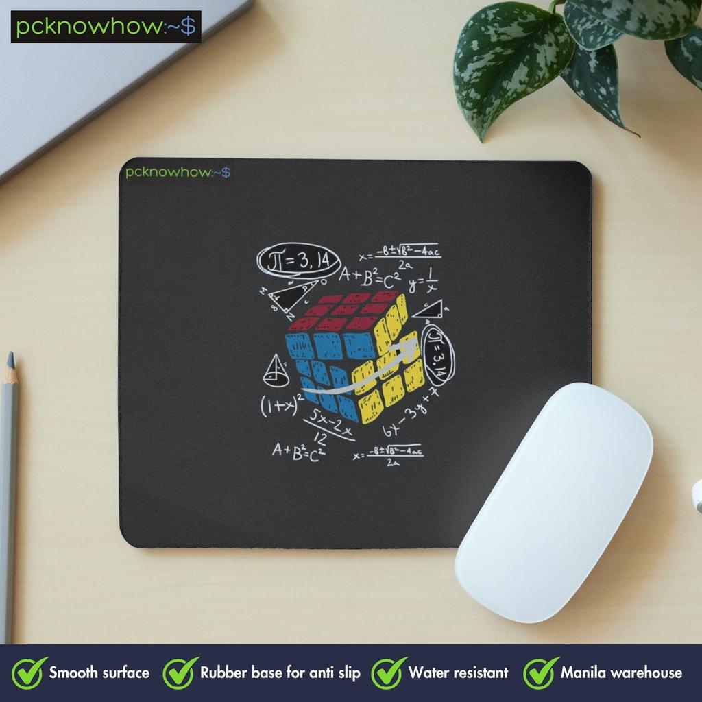 Pcknowhow Rubik's cube Gaming deskpad Mouse pad (220mm x 180mm) compact ...