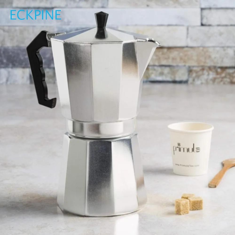 ECKPINE Coffee Maker Moka Pot, with Stainless Steel Filter Octagonal ...