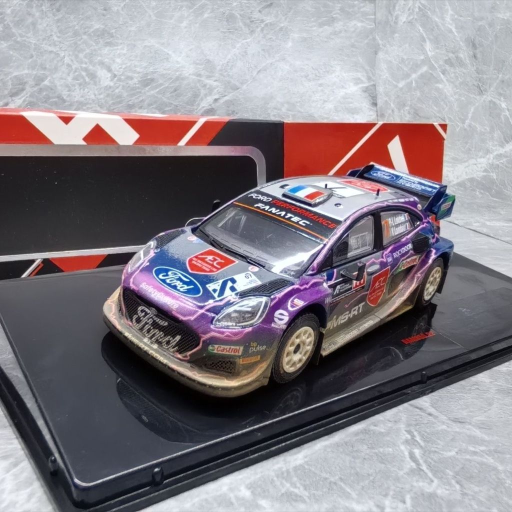 IXO 1/43 Ford Rally 1 #7 2022 Acropolis Rally Car Model Muddy | Shopee ...