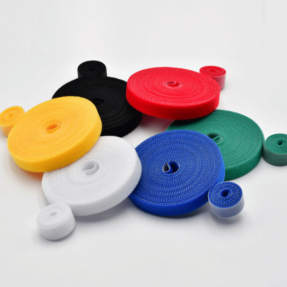 WAY Fastening Tape Cable Ties, 10M/Roll 10/12/14.5/20mm Double Side ...