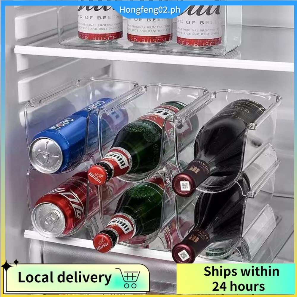 (Local Delivery) 1PC Transparent Wine Racks Multi-layer Stackable ...