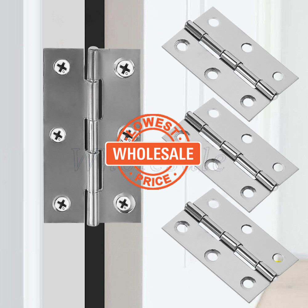 [ Lower Price ] 1/1.5/2/2.5/3 Inch Mini Flat Hinge / Stainless Steel ...