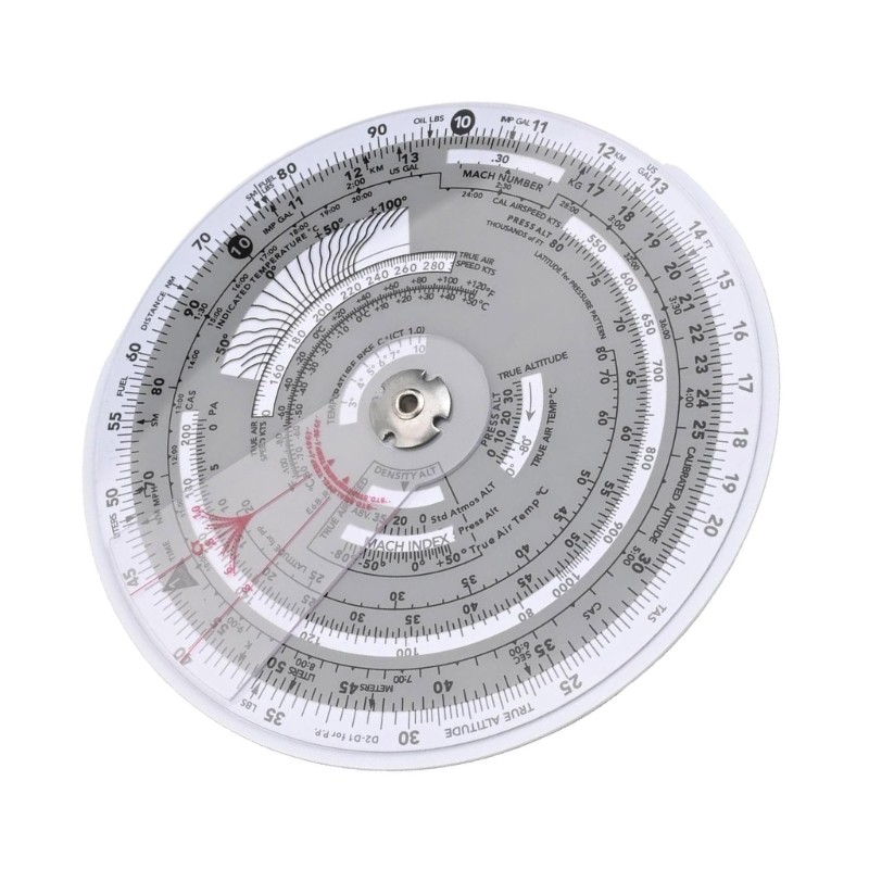 Yoo Plastic Aviation Plotter Slide Rulers Circular Navigation ...