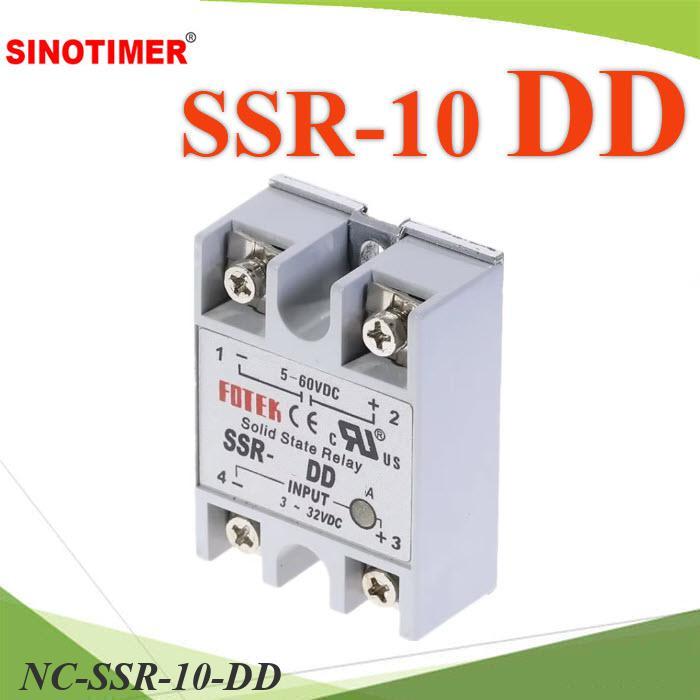 NC SSR-DD Solid state Relay DC Power Control 3-32VDC 5-60V Working ...