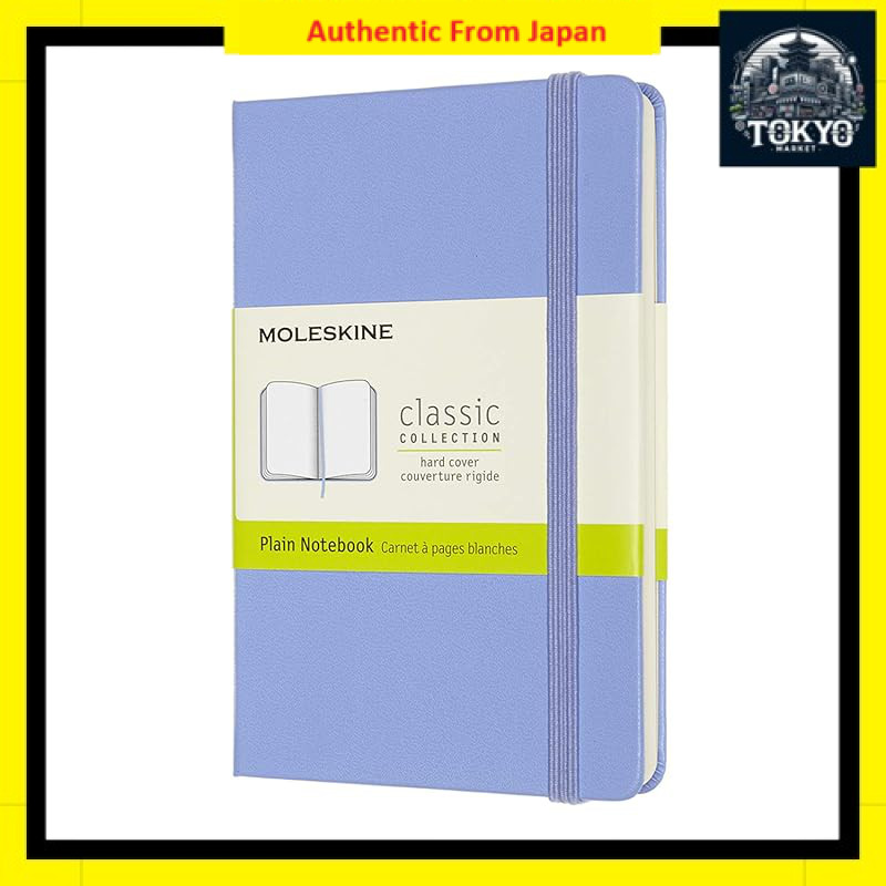 Made in Japan Moleskine Classic Notebook Hard Cover Plain Pocket Size ...