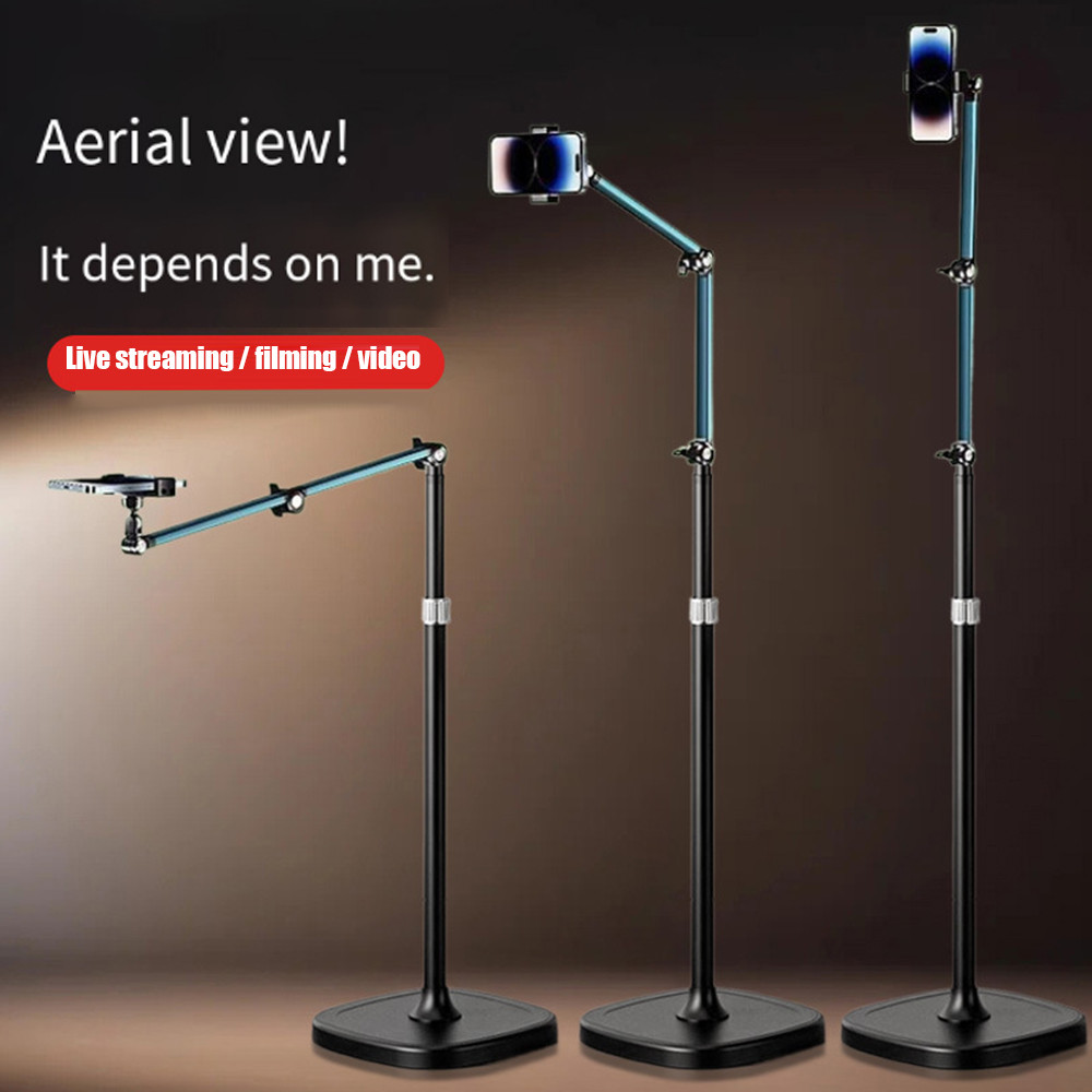 New Adjustable Mobile Phone Stand 360° Rotation Floor Standing Phone ...