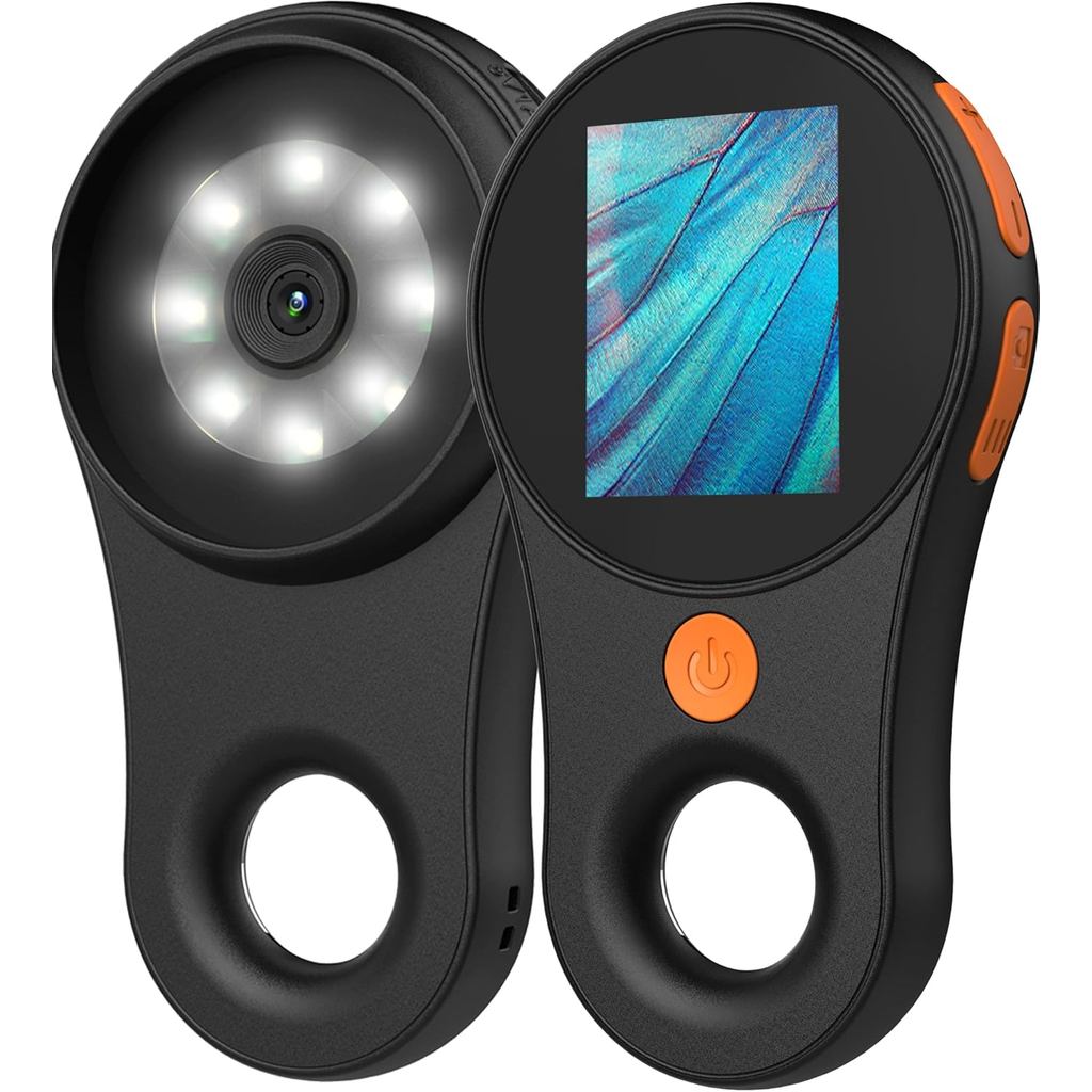 Digital Microscope Handheld 2.0 inch IPS Color Screen,Portable Digital ...