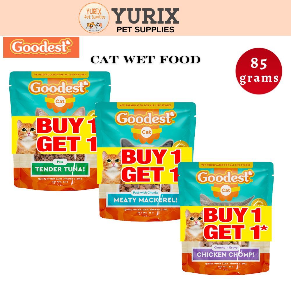 Goodest Cat Wet Food Cat Food 85g (buy 1 get 1) | Shopee Philippines