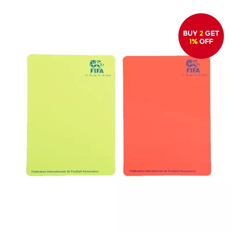 New Red and Yellow Card Set, referee cards, football/soccer officiating ...