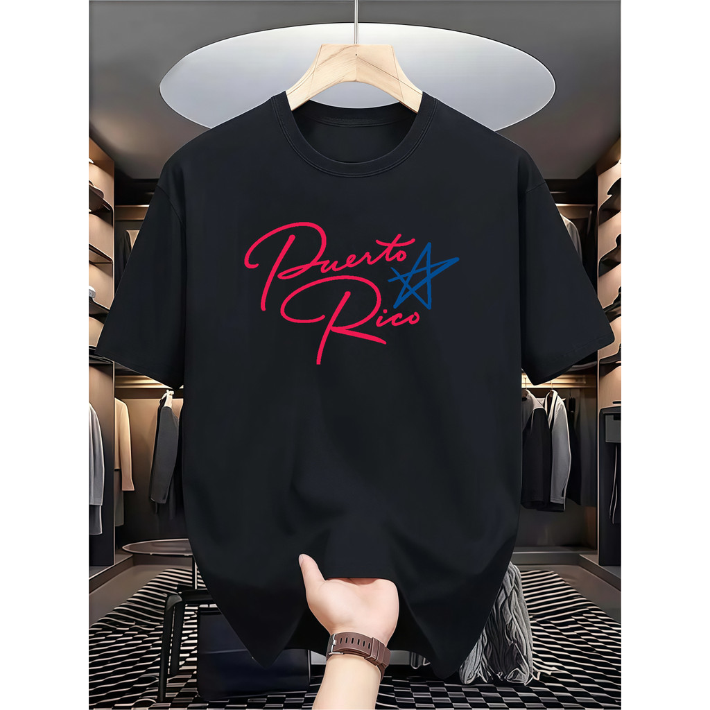 Puerto Rico-Star T-Shirt Men's | Shopee Philippines