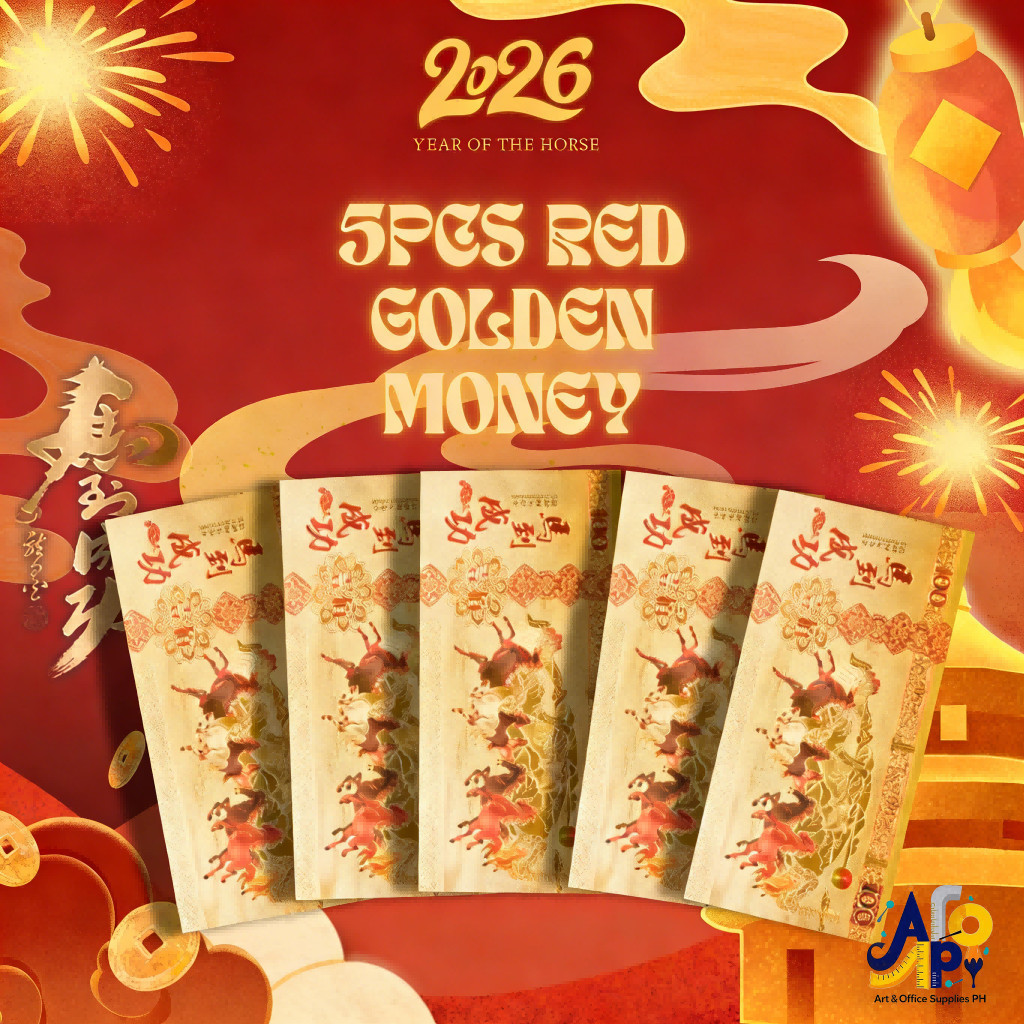 2026 Year Lucky Charm of the Horse Golden Money Foil | Shopee Philippines
