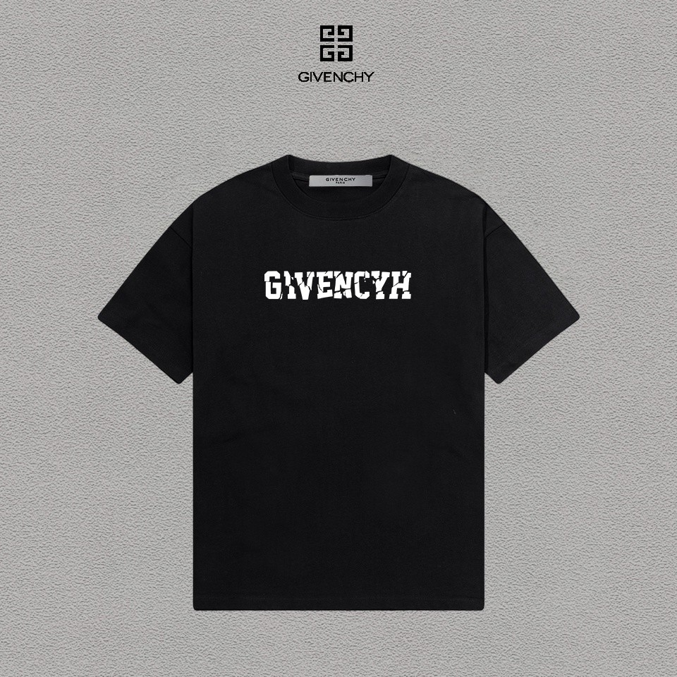 Givenchy Commuter All-Match New Style Short-Sleeved T-Shirt Men Women ...