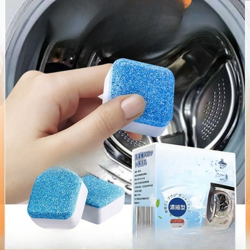 Washing Machine Cleaner Tablet Laundry Deep Cleaning Detergent Remover ...