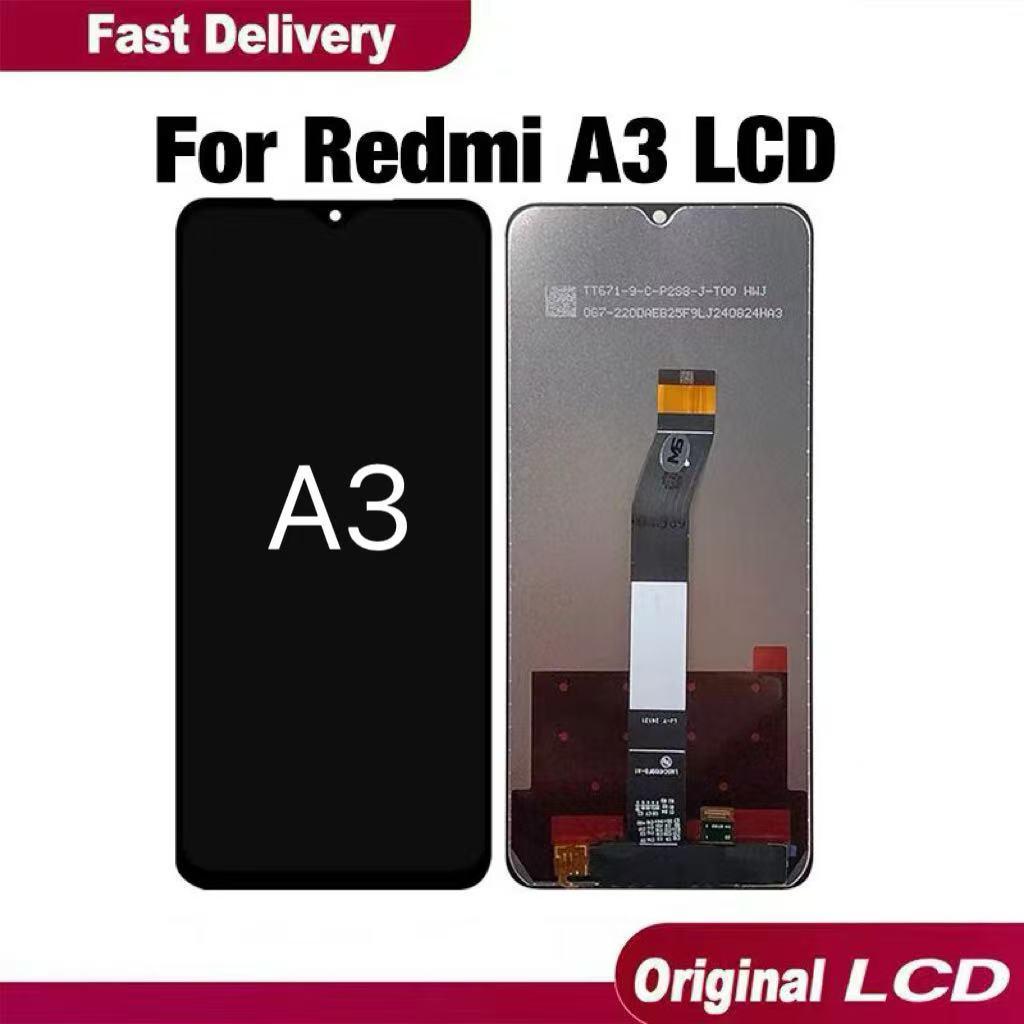 Atwist LCD Bildschirm für Xiaomi Redmi A3 Bildschirm Ersatz Kit für Redmi A3 LCD Display für Redmi A3 23129RN51X 23129RN51H 6,71 Zoll Touchscreen Digitalisierer Glas Sensor Montage mit Reparatur Kits