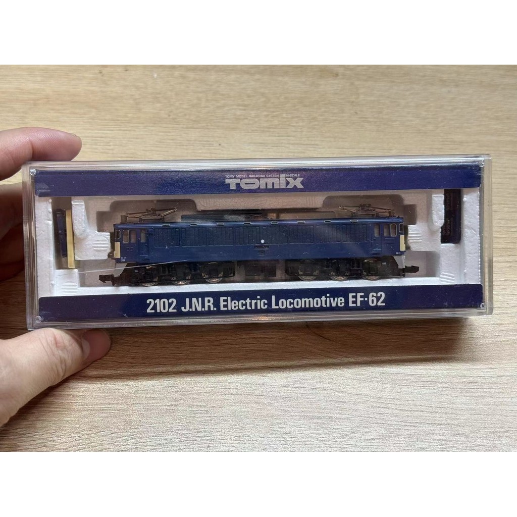 N Scale Train Model, Tomix 2102 EF62 Electric Motor Train Power Normal ...