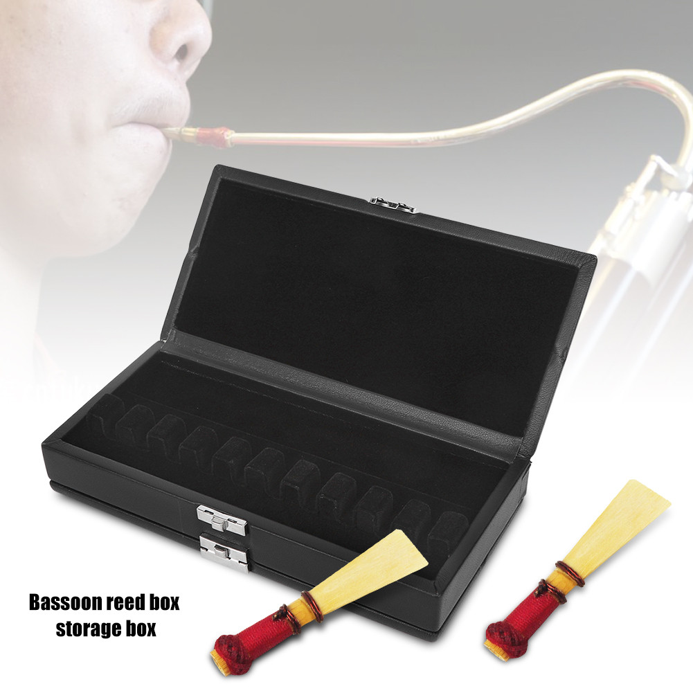 Bassoon Reed Case Wind Instrument Accessory Black Thicken Soft Flannel ...