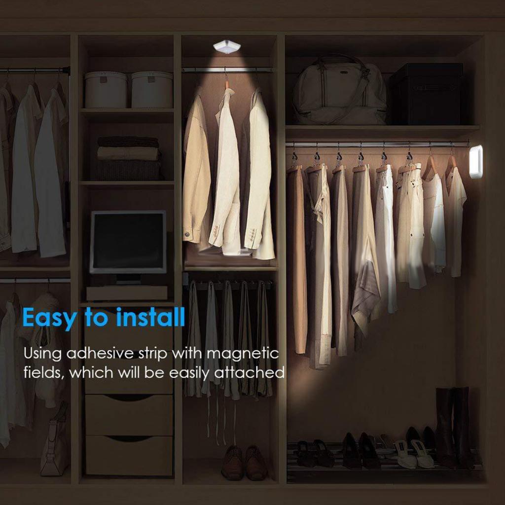 Motion Sensing Night Wardrobe Cabinet Sensor Magnetic Aisle Body ...