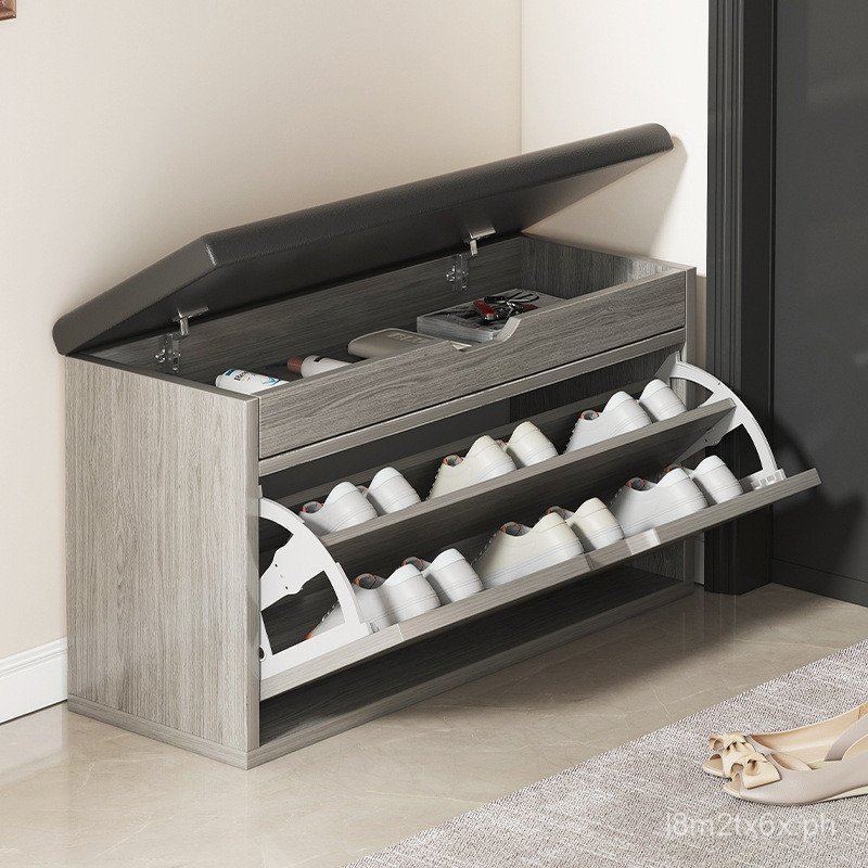 Home Entrance Shoe Changing Bench Italian Style Sitting Shoe Rack ...