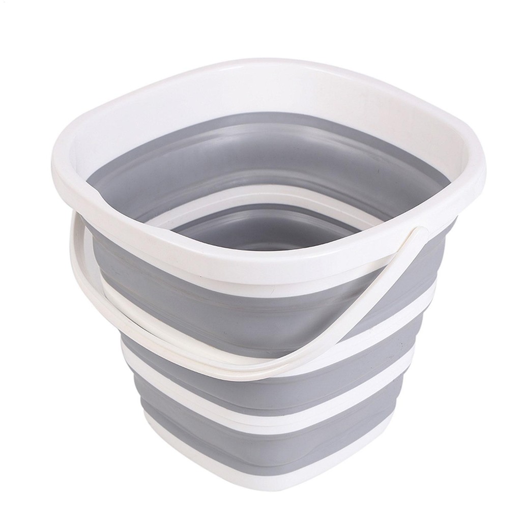 Cleaning Bucket 10L Square Collapsing Bucket Cleaning Bucket Mop Bucket ...