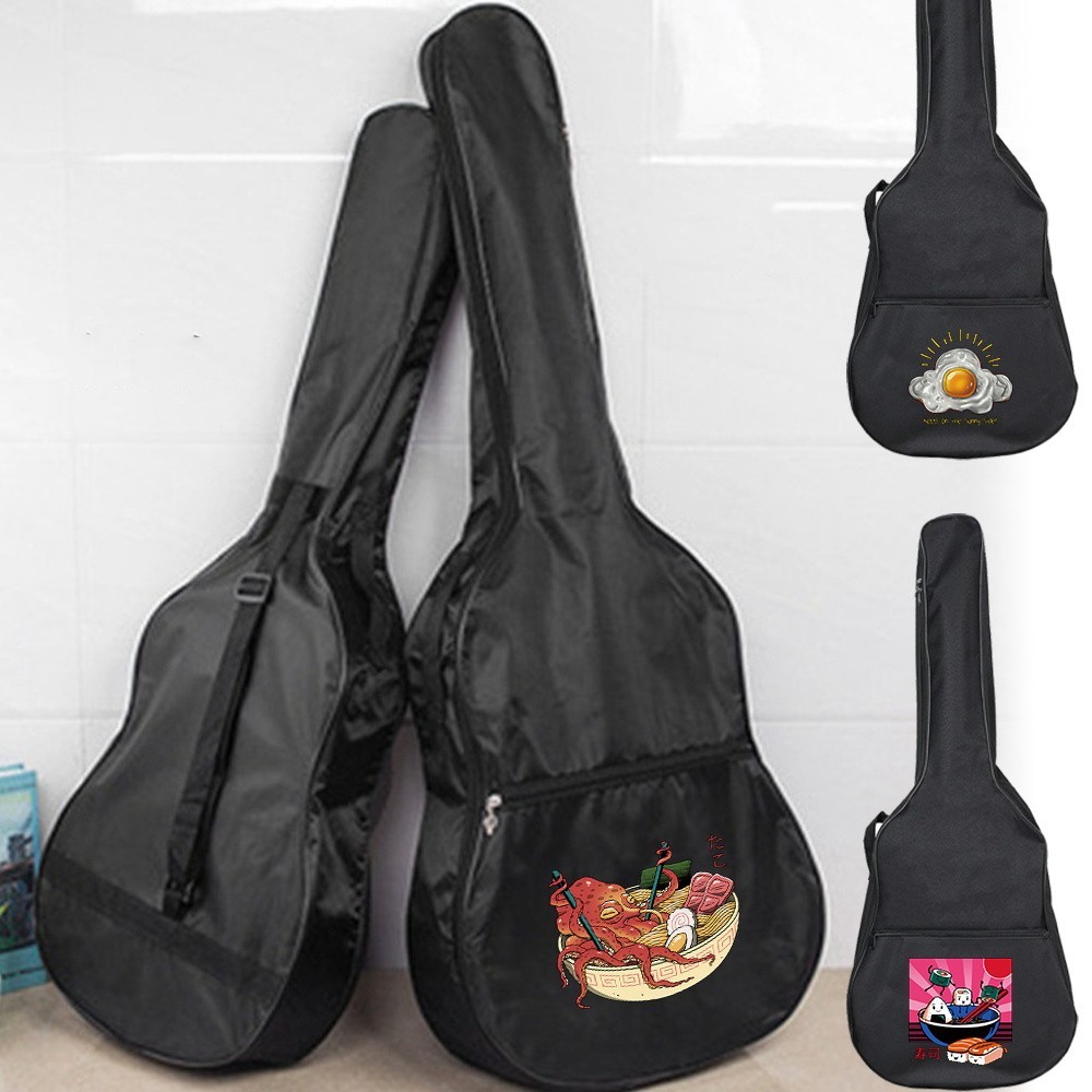 Portable Guitar Bag 31~41 Inch Acoustic Storage Pouch Printing Series ...