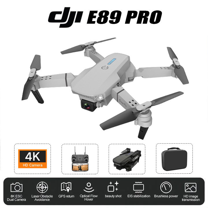 DJI Mini Drone with Dual camera 4k/8k HD wide angle WiFi remote control ...