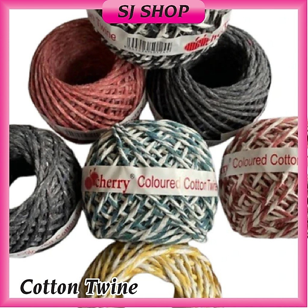 White Cotton Twine Colour Cotton Twine Jute String Parcel String Role ...