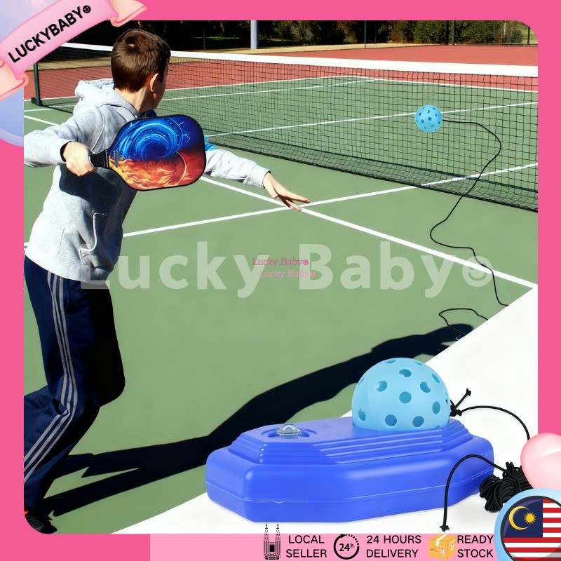 Pickleball Training Device Indoor Outdoor Sports Pickleball Trainer Set ...