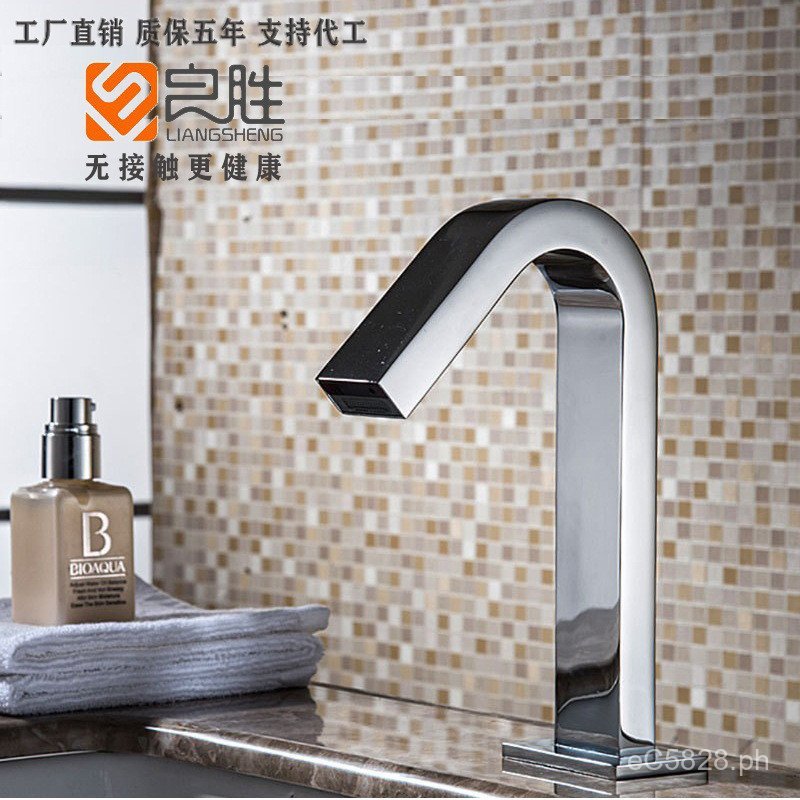 New Model Sensor Mounted Basin Faucet with Copper Body, Intelligent ...