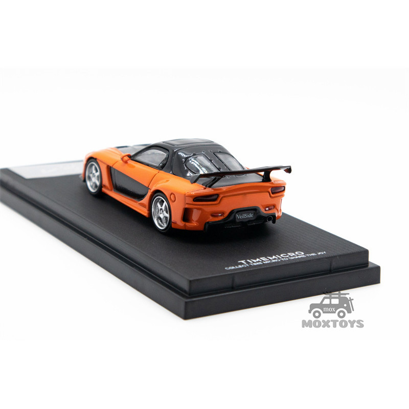 TIME MICRO 1:64 RX-7 Veilside Fast & Furious Orange Diecast Model