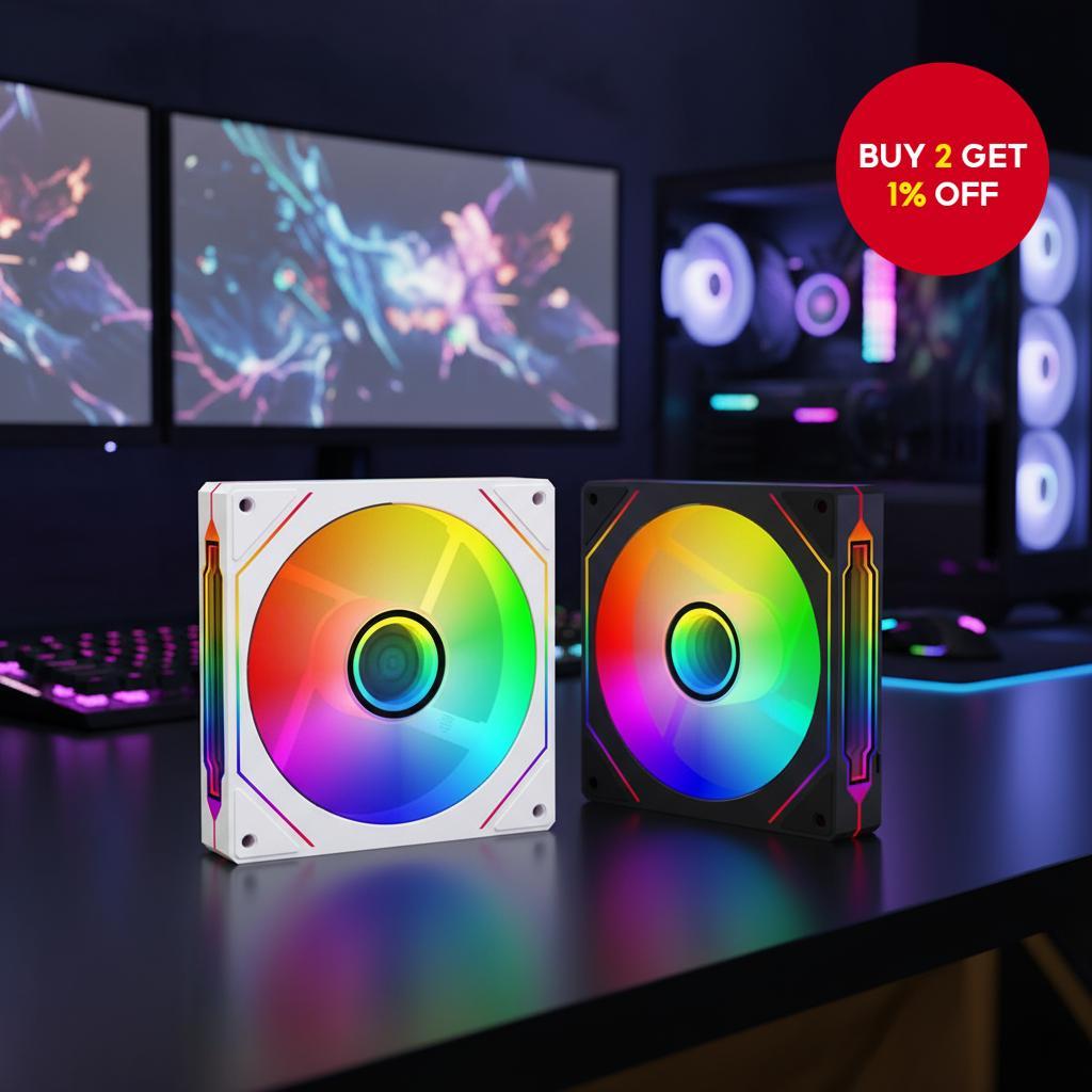 Argb Prism 4pro Laptop Fan Controller PC Case Heat Dissipation Luminous ...