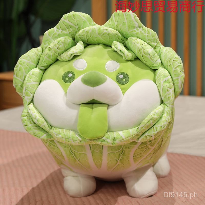 Plush Toy Vegetable Elf Pillow Sleeping Birthday Girl Cabbage Boy Puppy ...