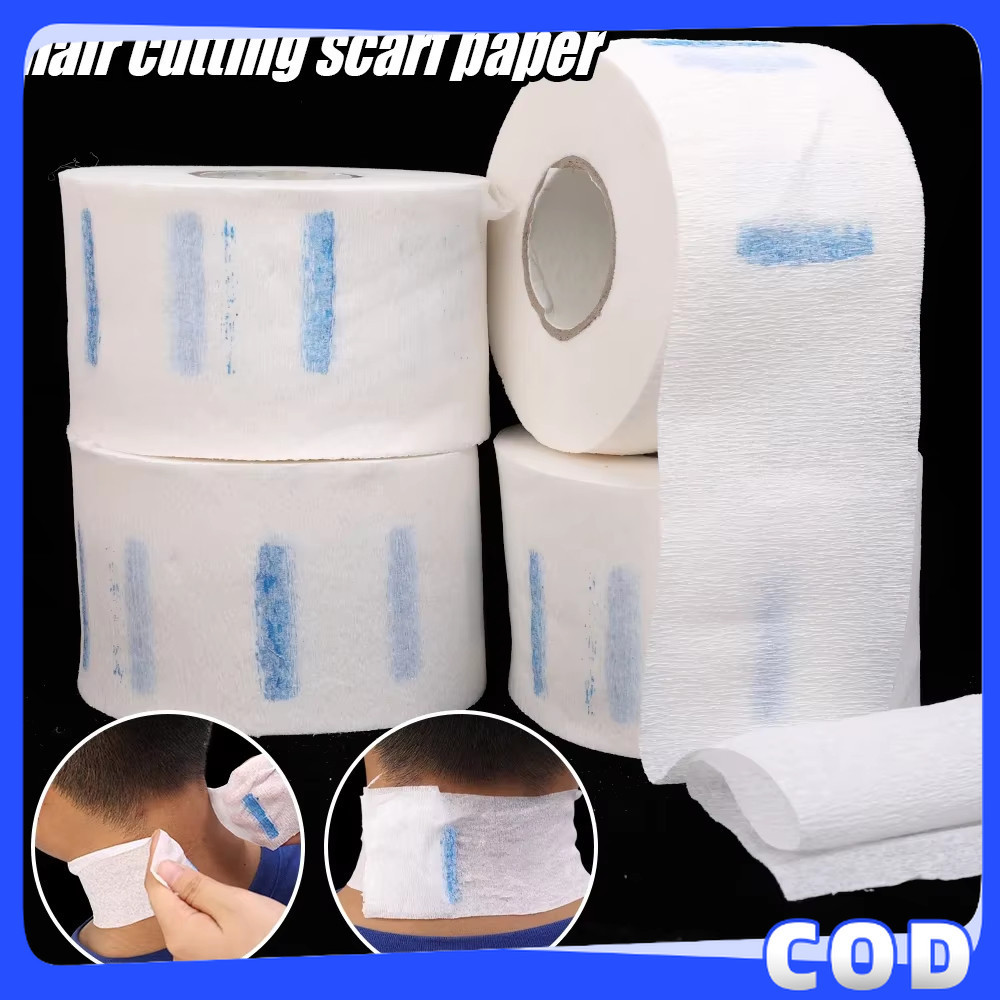 Barbershop Standard 5 Rolls Neck Tissue for Barber Sanitary Care and ...