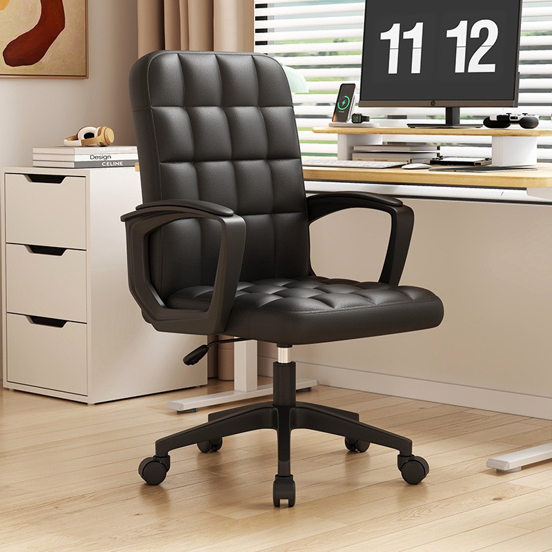 Home swivel chair, rotating study chair with backrest, comfortable ...