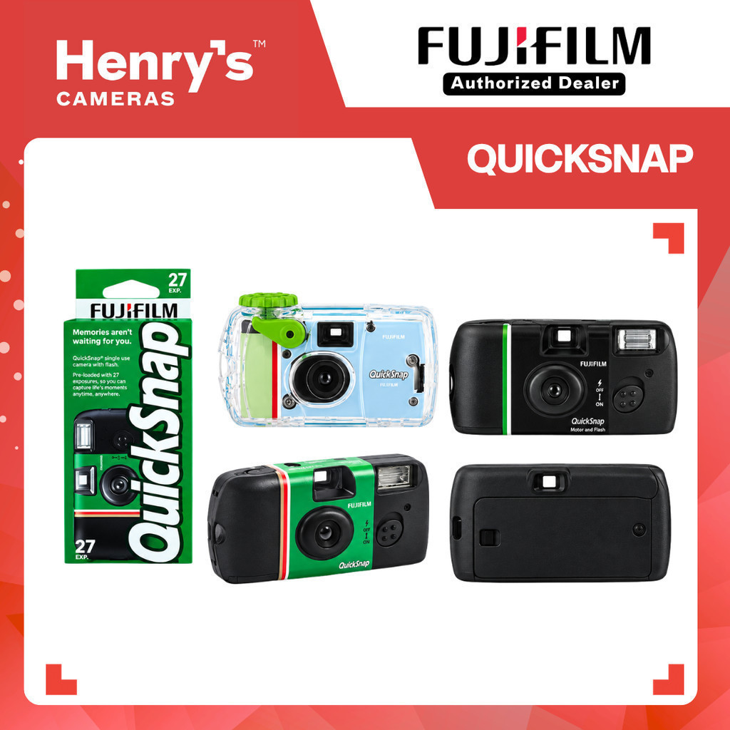 Fujifilm QuickSnap Superia X-TRA 400 QuickSnap Active QuickSnap Black ...
