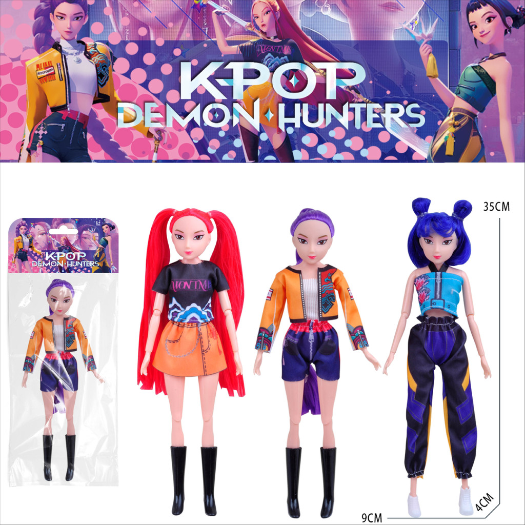 KPop Demon Hunters Rumi Mira Zoey Action Figure Demon Hunters