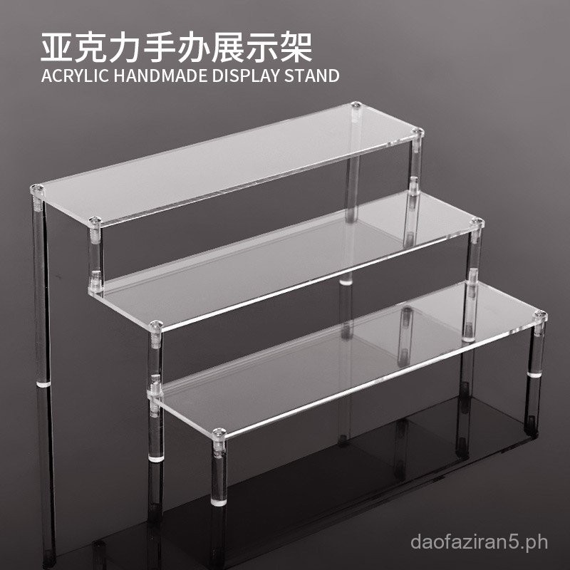 Blind Box Storage Display Stand Acrylic Tiered Display Rack Cute ...