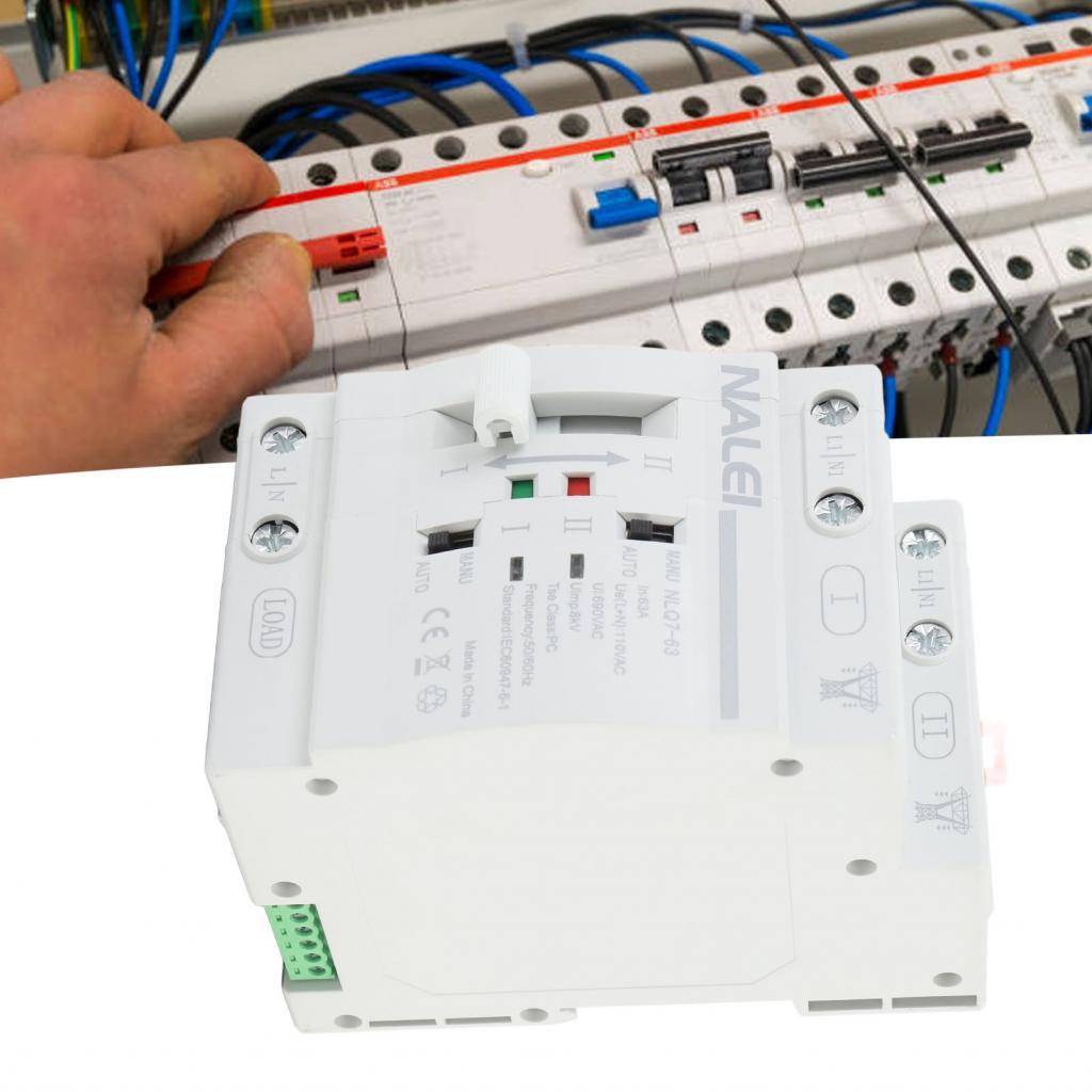 xguli Walfront 2P 32A Power Automatic Transfer Switch Fast Switching ...
