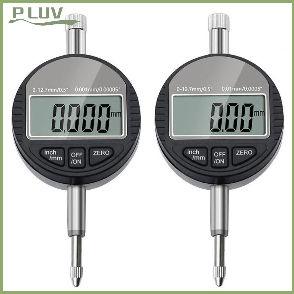 PLUVII Dial Test Indicator, 0-12.7mm 0.01/0.001mm Digital Dial ...