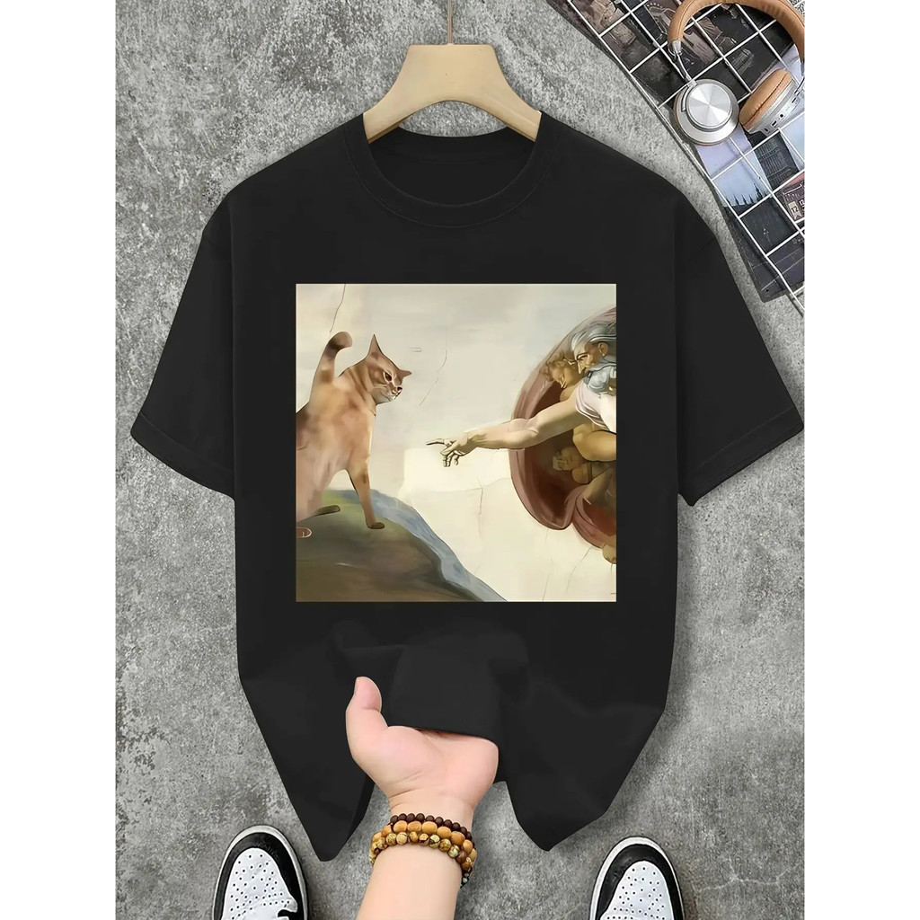 Inspired Comfortable All Season Men s Streetwear T Shirt Cute Cartoon ...
