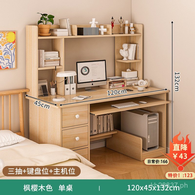 Student Desk Workbench Study Desk Table Bedroom Home Desktop Writing ...