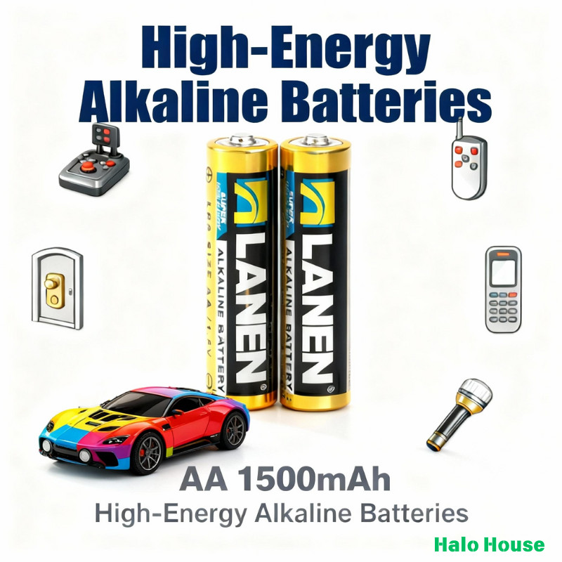 COD High-energy Alkaline AA battery Durable battery Suitable for toy ...