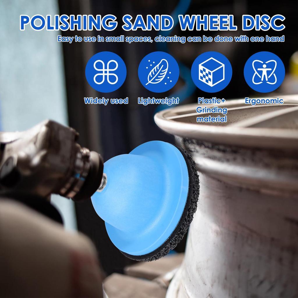 Wheel Hub Grinder Cleaning Rotor Wheel Hub Grinder Rust Grinding ...