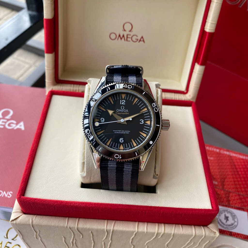 Omega Seamaster 41MM HMB74 Men's Automatic Mechanical Watch-Simple ...