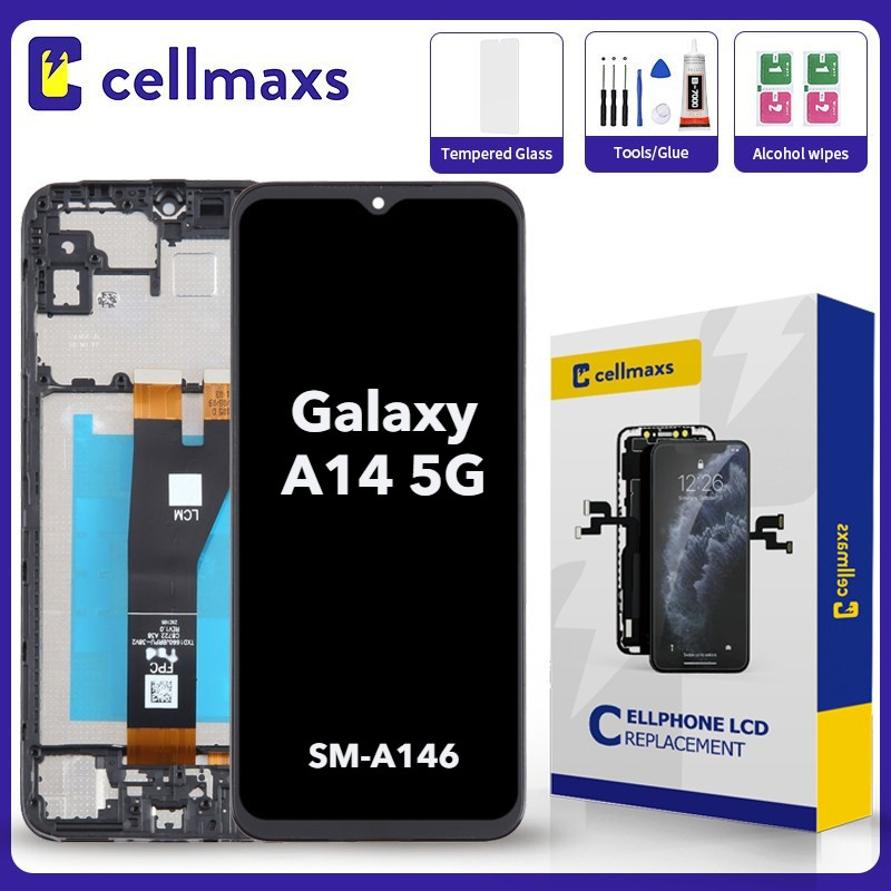 For SAMSUNG A14 5G SM-A146 A146 A146B A146P LCD Touch Screen ...
