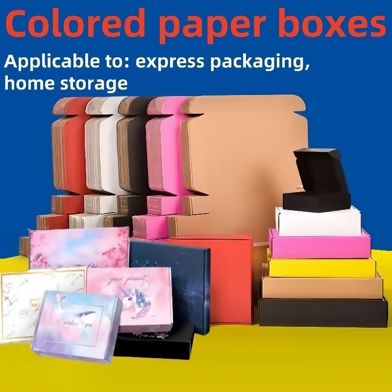 1PCS FULL Colored High-end Carton Corrugated Cardboard Box for Wedding ...
