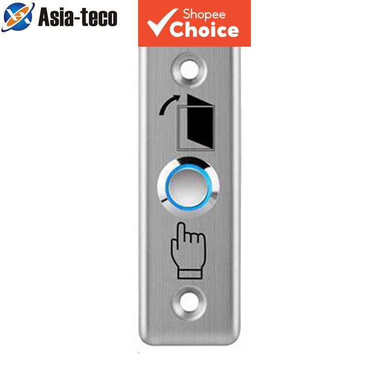 Stainless Steel Door Exit Button Push Switch for Magnetic Lock Access ...