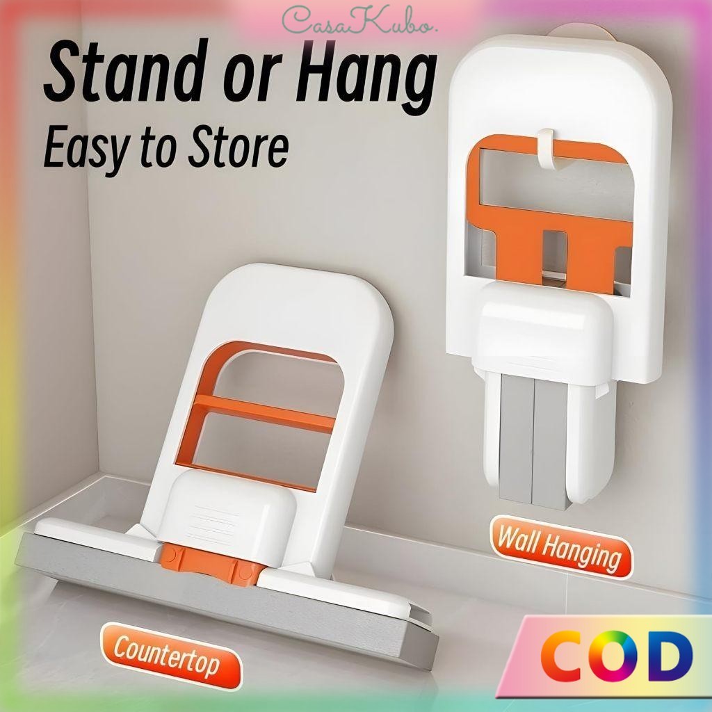 Portable Mini Foldable Squeeze Table Mop Mini Cleaning Sponge Mop Wet ...