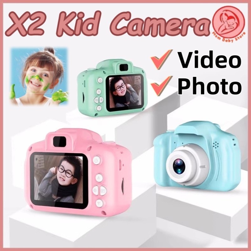 X2 Kid Camera Toy HD Digital Video Camera Portable Recording Video ...