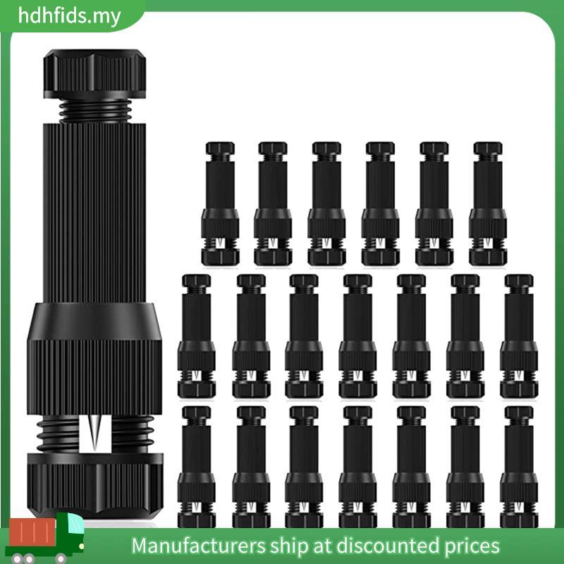 20 Pcs Low Voltage Wire Tap Connectors Waterproof Wire Quick Connector ...